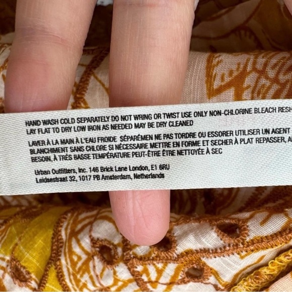 Anthropologie Ember Kaftan in Yellow - Picture 7 of 8